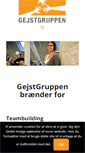 Mobile Screenshot of gejstgruppen.dk